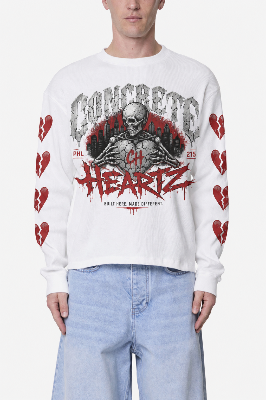 Concrete Heartz Broken Heartz Long Sleeve