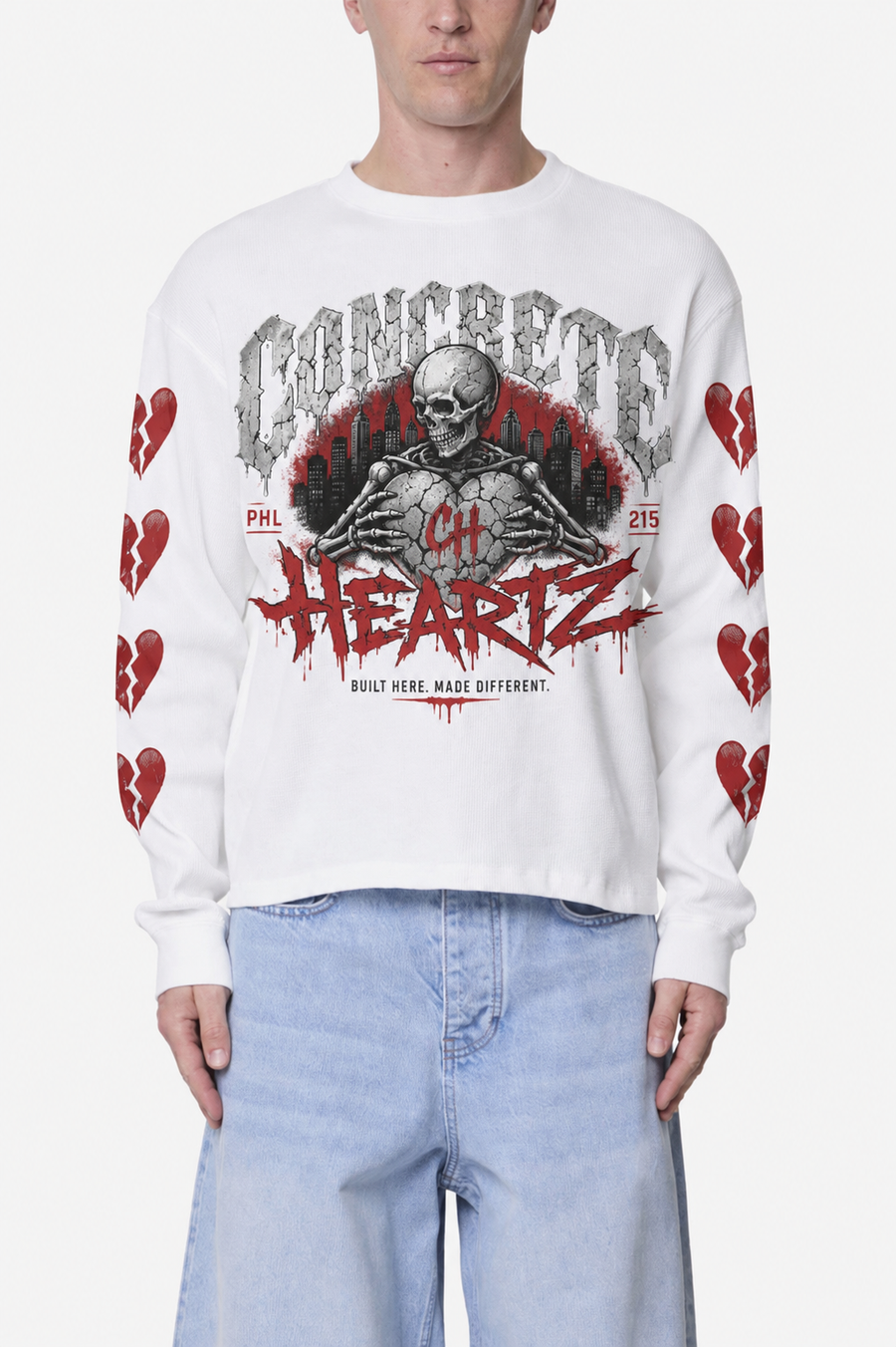 Concrete Heartz Broken Heartz Long Sleeve
