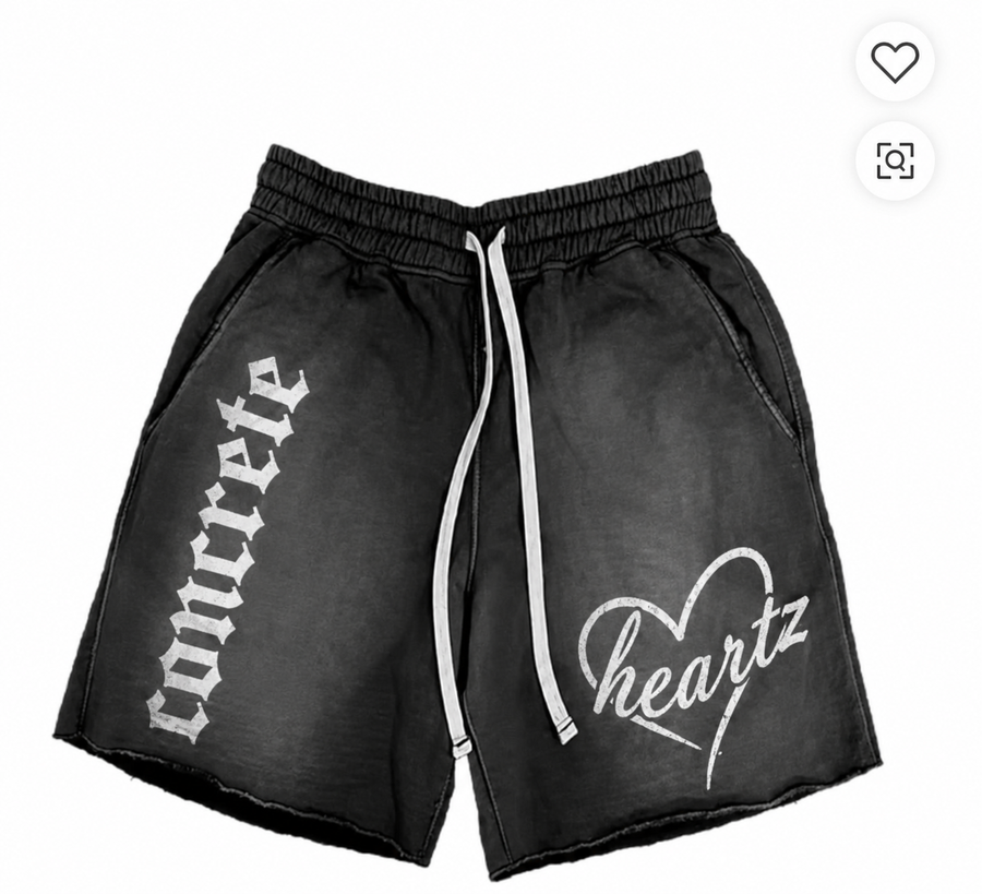 Concrete Heartz Signature Heartz Sweat Shorts