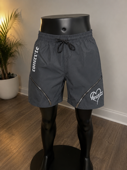 Concrete Heartz Heartz Nylon Zip Shorts
