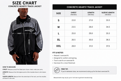 Concrete Heartz “Midnight Reflective” Track Jacket