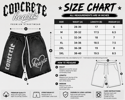 Concrete Heartz Signature Heartz Sweat Shorts